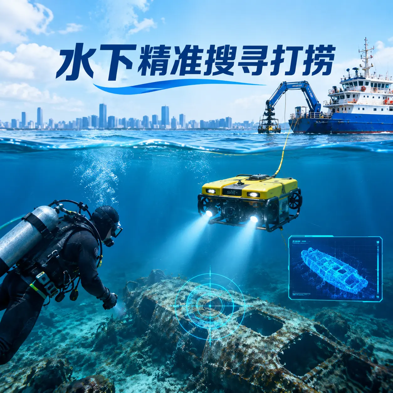 蒙自水下精准搜寻打捞